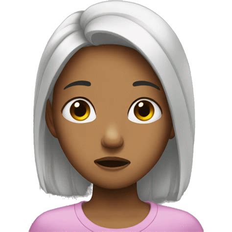b girl crying emoji | AI Emoji Generator