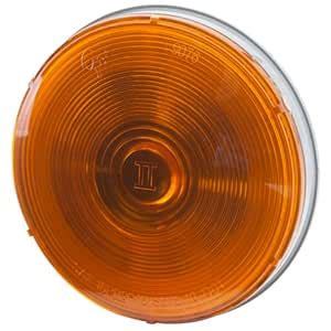 Grote 53103 Yellow 4" Torsion Mount II Stop Tail Turn Light (Front Park ...