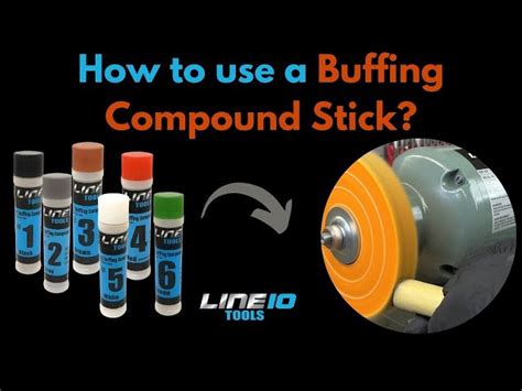 Image result for How to Use Buffing Compound Sticks