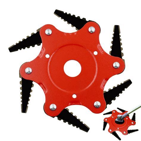 Universal 6 Blades Trimmer Head for Lawn Mower | Ubuy India