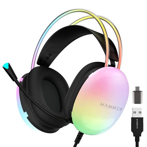 Blaze Gaming Headphone with 50mm Sound Drivers & RGB Lights | HAMMER ...