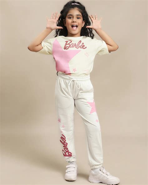 Barbie Printed Relaxed Fit Tshirt For Girls – Kidsville