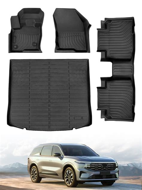 for Ford Edge Floor Mats Trunk Mat 2024 2023 2022 2021 2020 2019 2018 ...