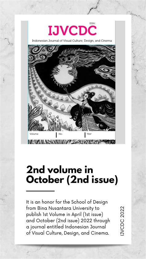 IJVCDC Press Release – BINUS UNIVERSITY International Graphic Design