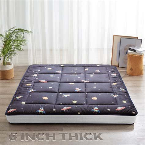 MAXYOYO 6" Extra Thick Japanese Floor Mattress Futon Mattress, Foldable ...