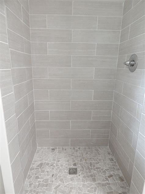 everything from lowe's: shower walls: 6x24 leonia silver porcelain ...