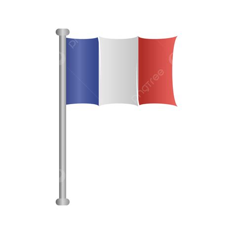 French Flag Vector Illustration, France, Flag, France Flag PNG and ...