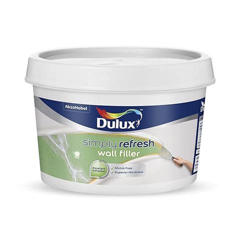 Dulux Simply Refresh Wall Filler|Tough, Shrink Free with Excellent ...