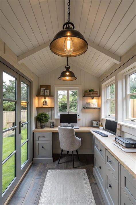 16+ Inspiring Shed Office Ideas for Your Backyard