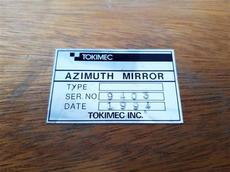 Tokimec azimuth mirror – Aeliya Marine Tech