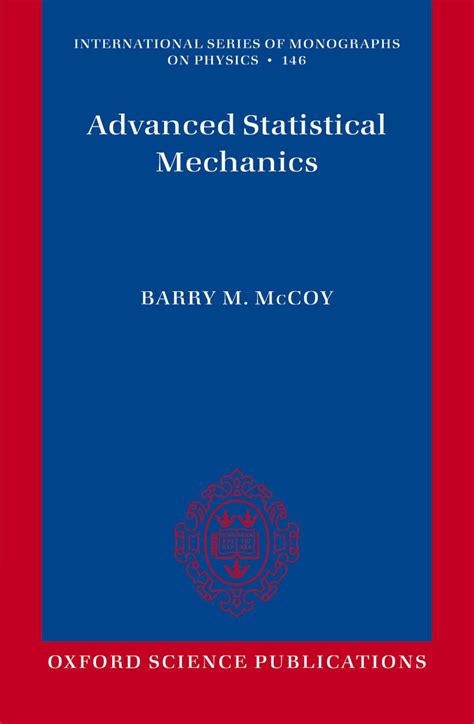 Advanced Statistical Mechanics (International Series O Monographs on ...