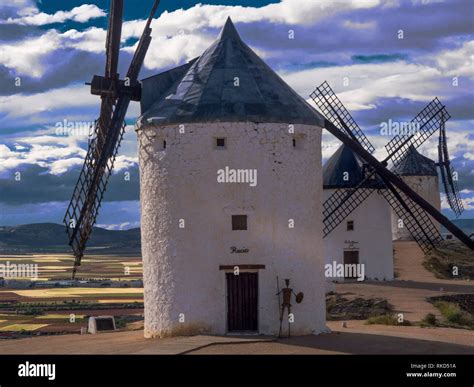 The windmills of don quixote hi-res stock photography and images - Alamy