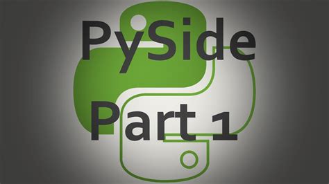 Image result for PySide