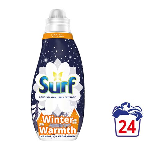 Surf Limited Edition Biological Liquid Detergent Winter Warmth 24 Wash ...