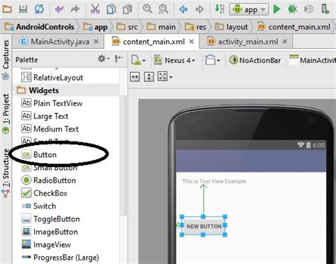 Image result for Button Click Option Android