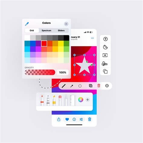 Image result for iOS Color Palette Mark Up