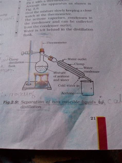 draw a labelled diagram of the apparatus used to separate components of ...