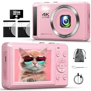 Buy Digital Camera - 4K 44MP UHD Digital Cameras for Photography ...