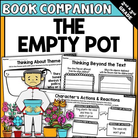 The Empty Pot Interactive Read-aloud Activities and Book Companion - Etsy