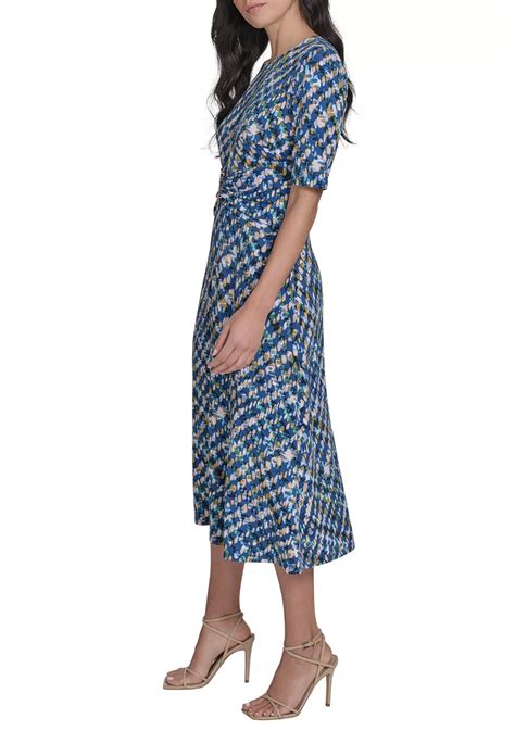 Jessica Howard Women's Printed Tie Waist Dress | Belk