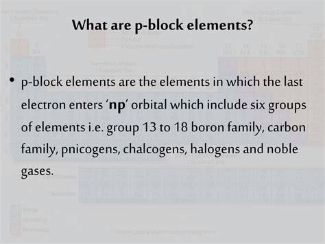 PPT - The p-block elements PowerPoint Presentation, free download - ID ...