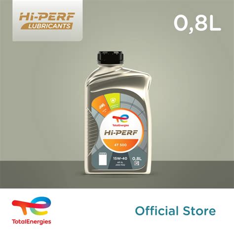 Jual TotalEnergies - Hi-Perf 4T 500 15W-40 Oli Motor 0.8L | Shopee Indonesia