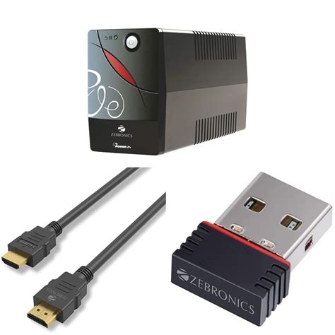 ZEBRONICS Zeb-U725 600VA UPS for Desktop/PC/Computers (not for Routers ...