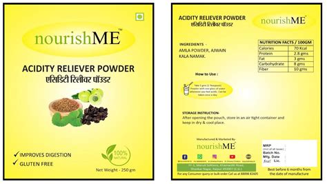 Acidity Reliever Powder
