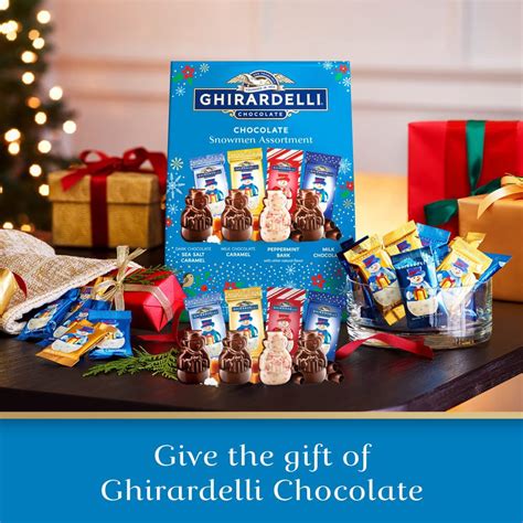 Buy Ghirardelli Chocolate Limited Edition Chocolate, Bark, Snowmen ...