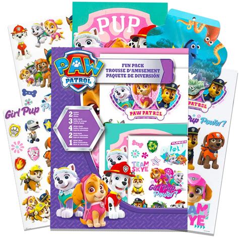 Buy Paw Patrol Party Favors Pack -- Paw Patrol Stickers, Temporary ...