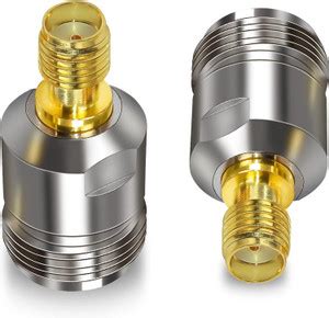 ABONIX RF Coaxial Adapter SMA to N-Type Connector N Female Adapter ...