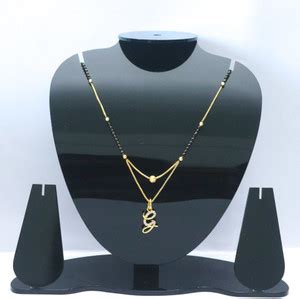 Inspire Next G Letter mangalsutra Alphabet Name Gold Plated ...
