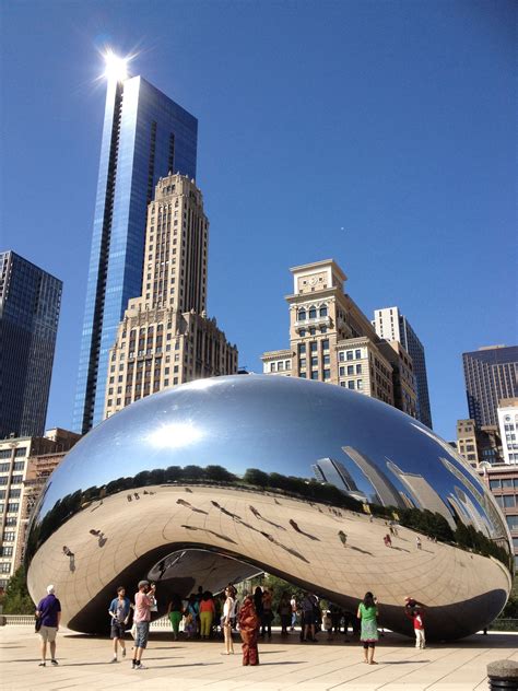 Chicago Bean Sculpture Location at Irma Spafford blog