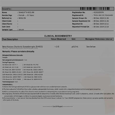 my beta hcg report is 0.10 not pregnant but symptoms are like pregnant ...