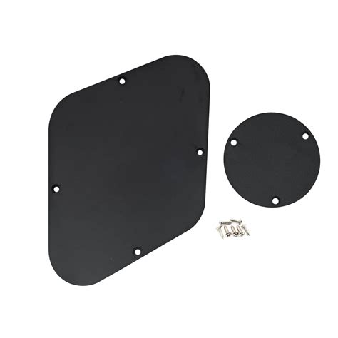 Musiclily Pro Left Handed LP BackPlate and Switch Plate Control Cavity ...