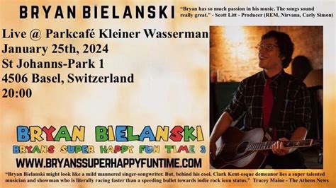 Bryan Bielanski Live @ Parkcafe Kleiner Wasserman, Kleiner Wassermann ...