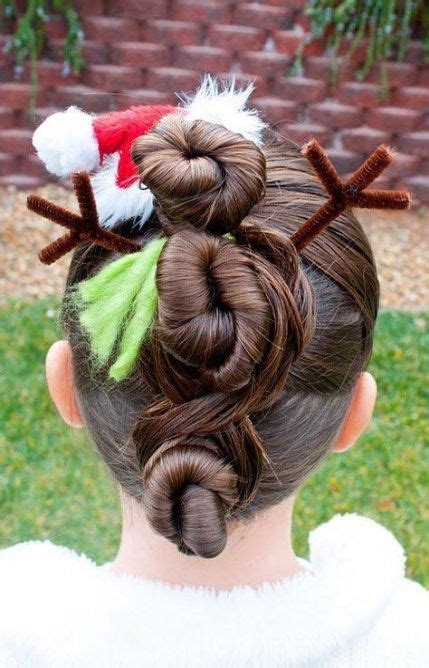 christmas hairstyles for toddler girl