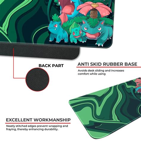 Bulbasaur Family - XL Mousepad – Senpai Arts