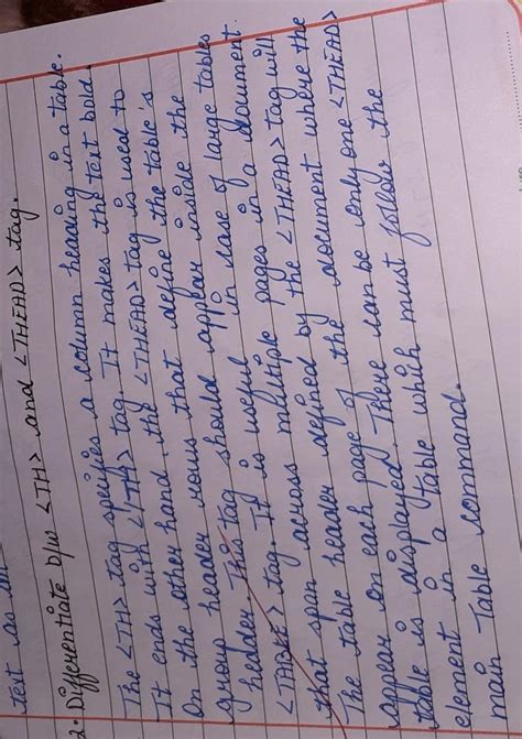 differentiate between and tag - Brainly.in