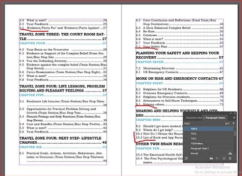 How to Make Table of Contents InDesign 的图像结果