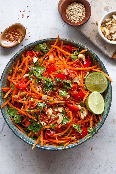 Carrot Salad {Sesame & Ginger} | Two Peas & Their Pod
