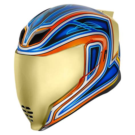 Icon Airflite El Centro Blue Helmet