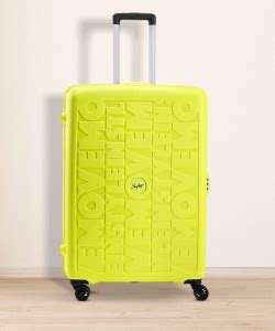 SKYBAGS Play 76 - Trolley Bag Check-in Suitcase 8 Wheels - 30 Inch Lime ...