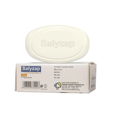Buy Salyzap Soap 75g Pack of 2 – Fixderma Skincare