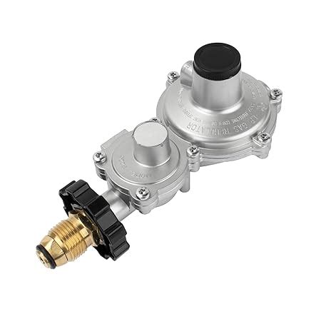 PalpitateC Two Stage Propane Compact Regulator for propane tank with 3/ ...