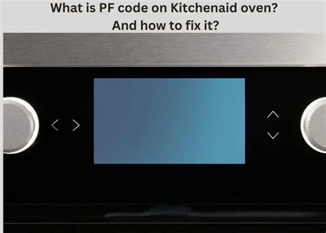 Image result for KitchenAid F1 Error Code