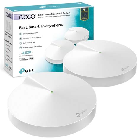 TP-Link Deco M9 Plus Whole Home Mesh Wi-Fi, Up to 4500 sq ft Coverage ...