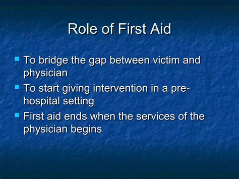 First Aid Introduction 的图像结果