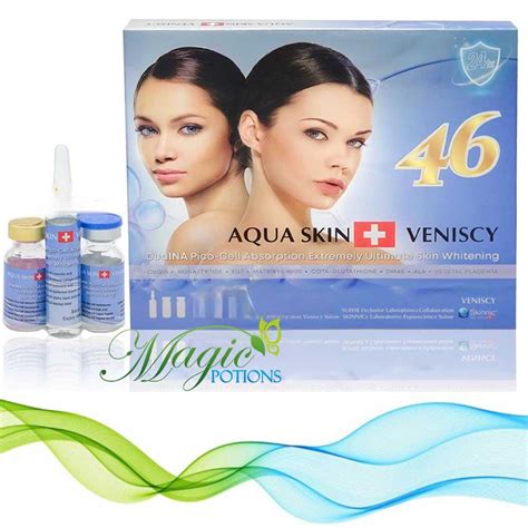 Aqua Skin Veniscy 46 Glutathione Injections | Magicpotions