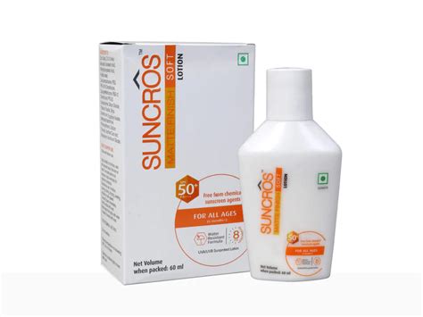 "Suncros Matte Finish Soft Lotion SPF 50+ PA+++ " – OPERIO india